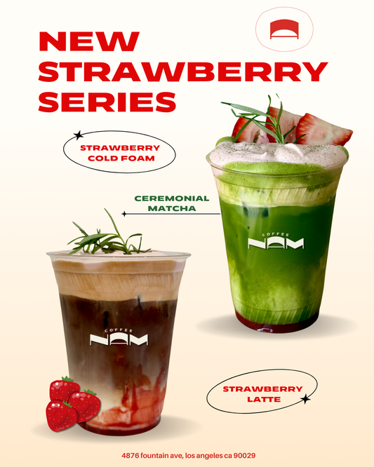 Strawberry Latte by Nam Coffee