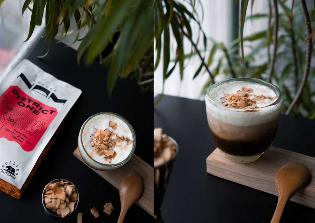 Creamy Coconut Coffee (Cà Phê Dừa) Recipe