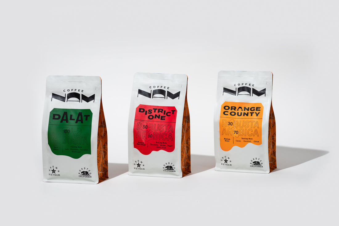 Introducing Our Coffees: Da Lat, District One, and Orange County