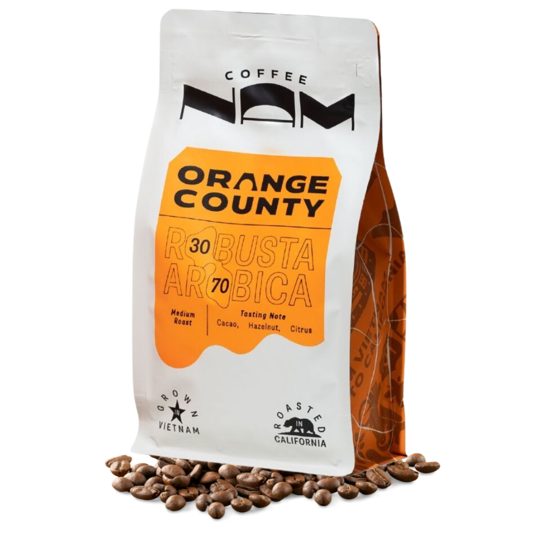 Orange County (70% Arabica, 30% Robusta)